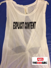 Load image into Gallery viewer, Explicit Content Tank Top