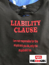 Load image into Gallery viewer, Liability Clause Scoop Shirt