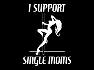 Single Mom Pole Dancer