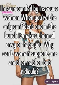 women support each other