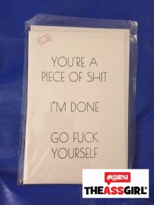 Piece of Shit Card