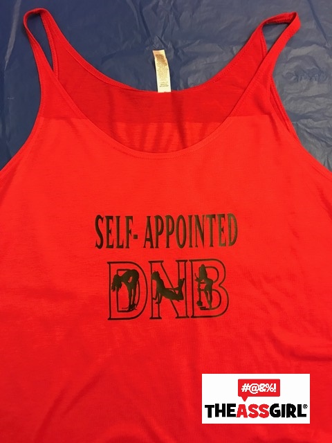 Self Appointed DNB Red Tank Top