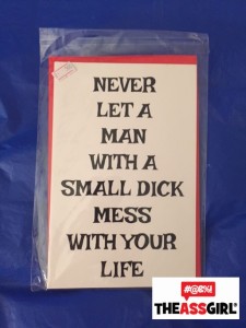 Small Dick Card