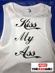 Kiss My Ass-White