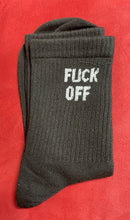 Load image into Gallery viewer, F#ck Off Crew Socks
