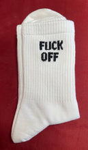 Load image into Gallery viewer, Fu#k Off Crew Socks
